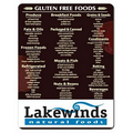 Gluten Free Foods Refrigerator Health Magnet